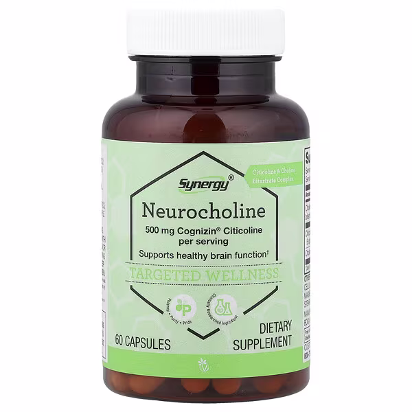 Vitacost Synergy Neurocholine 60 Capsules Price in Pakistan