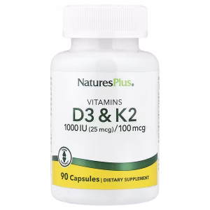 NaturesPlus Vitamin D3 & K2 90 Capsules Price in Pakistan