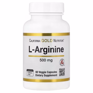 California Gold Nutrition L-Arginine 500mg 60 Capsules Price in Pakistan