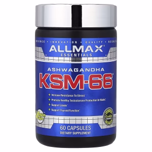 ALLMAX Ashwagandha KSM-66 60 Capsules Price in Pakistan