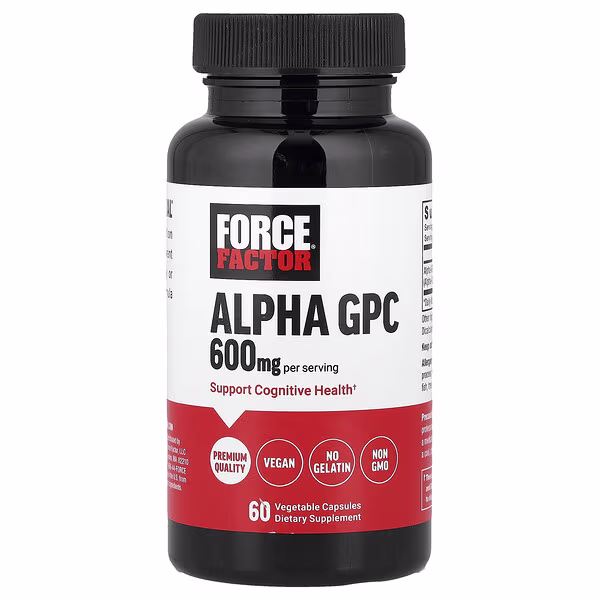 Force Factor Alpha GPC 300 mg 60 Veg Capsules | Price in Pakistan