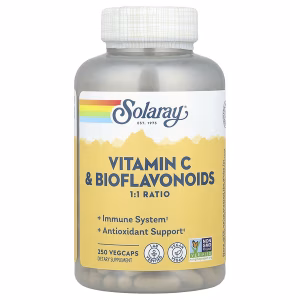 Solaray Vitamin C & Bioflavonoids 250 VegCaps Price in Pakistan