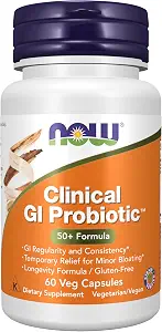 NOW Clinical GI Probiotic 50+ 60 Veg Caps | Price in Pakistan