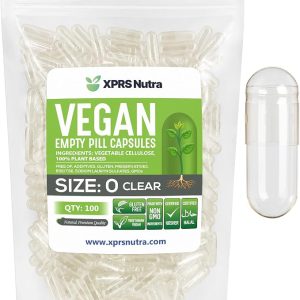 XPRS Nutra Size 0 Empty Capsules 100 Count Price in Pakistan