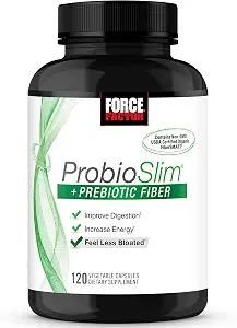Force Factor ProbioSlim + Prebiotic Fiber 120 Capsules | Price in Pakistan