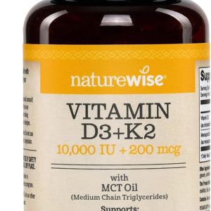 NatureWise Vitamin D3 10,000 IU + K2 200 mcg 30 Softgels Price in Pakistan