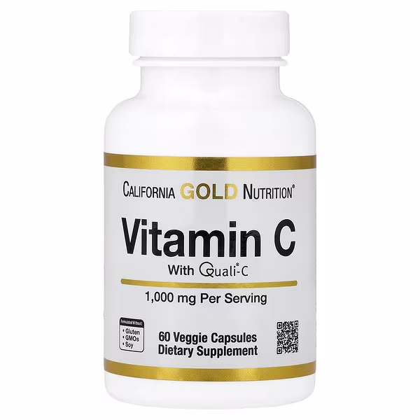 California Gold Nutrition Vitamin C 1000 mg 60 Veggie Capsules | Price in Pakistan