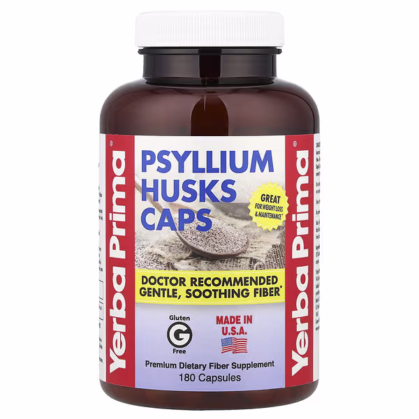 Yerba Prima Psyllium Husks Caps 180 Capsules Price in Pakistan