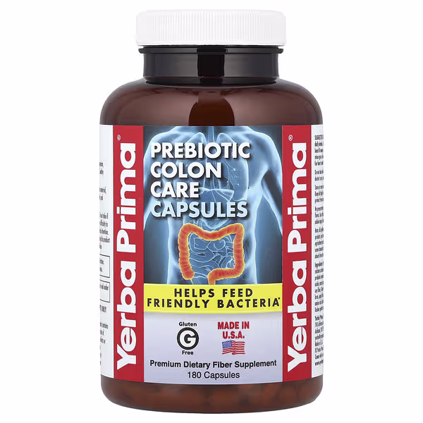 Yerba Prima Prebiotic Colon Care 180 Capsules Price in Pakistan