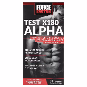 Force Factor Test X180 Alpha 60 Capsules Price in Pakistan