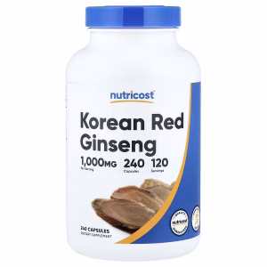 Nutricost Korean Red Ginseng 500mg, 240 Capsules Price in Pakistan