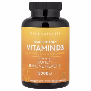 Viva Naturals Vitamin D3 5000 IU 360 Softgels Price in Pakistan