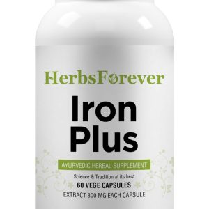 Herbsforever Iron Plus Capsules Supplement Promotes Iron level price in pakistan