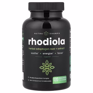 NutraChamps Rhodiola 300 mg 120 Vegan Capsules Price in Pakistan