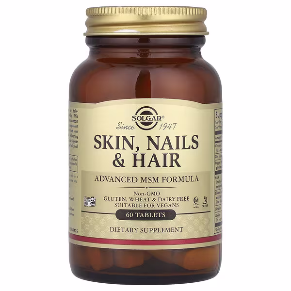 Solgar Skin Nails & Hair Advanced MSM 60 Tablets Price in Pakistan