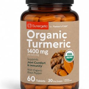 Sunergetic Organic Turmeric 1400mg 60 Tablets Price in Pakistan