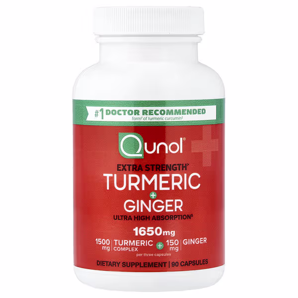 Qunol Turmeric + Ginger 90 Capsules Price in Pakistan | Buy Online