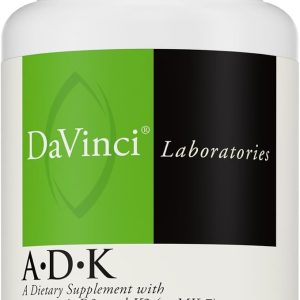 DaVinci Labs ADK Vitamin A D3 K2 30 Capsules