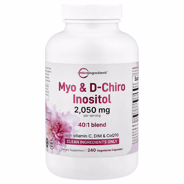 Micro Ingredients Myo & D-Chiro Inositol 240 Capsules Price in Pakistan