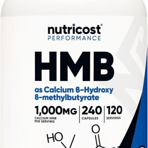 Nutricost HMB 1000mg 240 Capsules Price in Pakistan