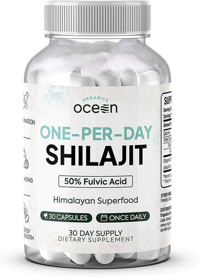 Organics Ocean Himalayan Shilajit Capsules Price in Pakistan