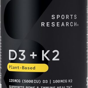 Sports Research Vegan Vitamin D3 + K2 30 Plantgels Price in Pakistan